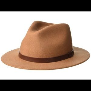Brixton Messer Khaki Fedora Hat